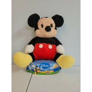 Disney Snugglers Chenille Mickey Mouse Plush Character Direct Limited NEW 11"